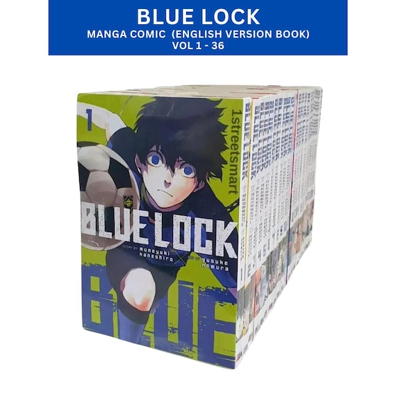ブルーロック マンガコミック 1-36巻 全巻セット 英語版 - Etsy 日本