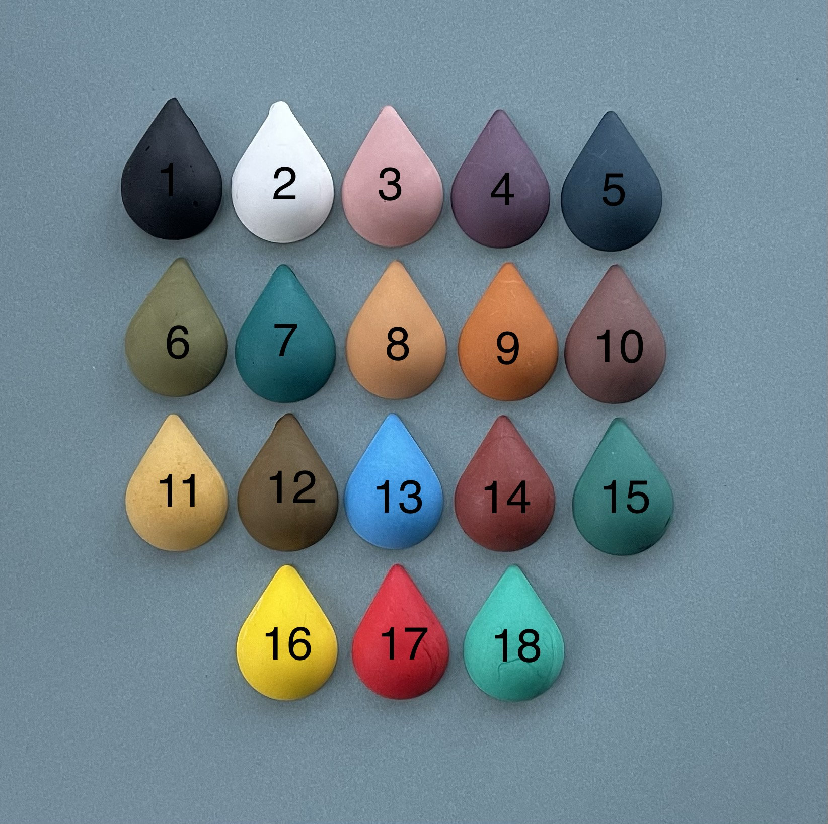 Jesmonite Pigments Jesmonite Paint Handmixed Paint Aqua Resin Pigments