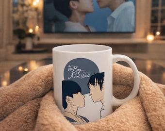 Boss x Noeul, Thai Boy Love – The Boy Next World BL-Serie, Thai-Drama-Geschenk, Kaffeetasse