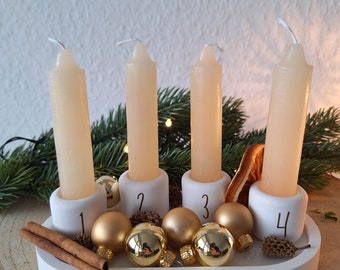 Adventskranz "Mini", Advent, Weihnachten, minimalistisch