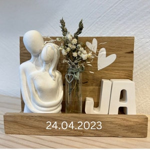 Hochzeitsgeschenk, Ehepaar, Hochzeit, Geschenk, Geldgeschenk, personalisiert, Raysin, Blumen Bild 3