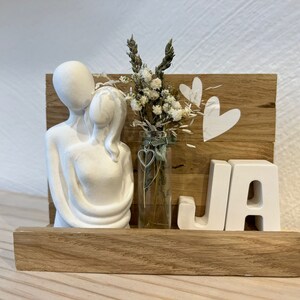 Hochzeitsgeschenk, Ehepaar, Hochzeit, Geschenk, Geldgeschenk, personalisiert, Raysin, Blumen Bild 4