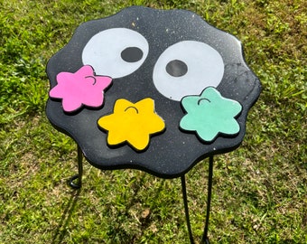 Soot Sprite Studio Ghibli Inspired Resin Table with Star Candy Coasters
