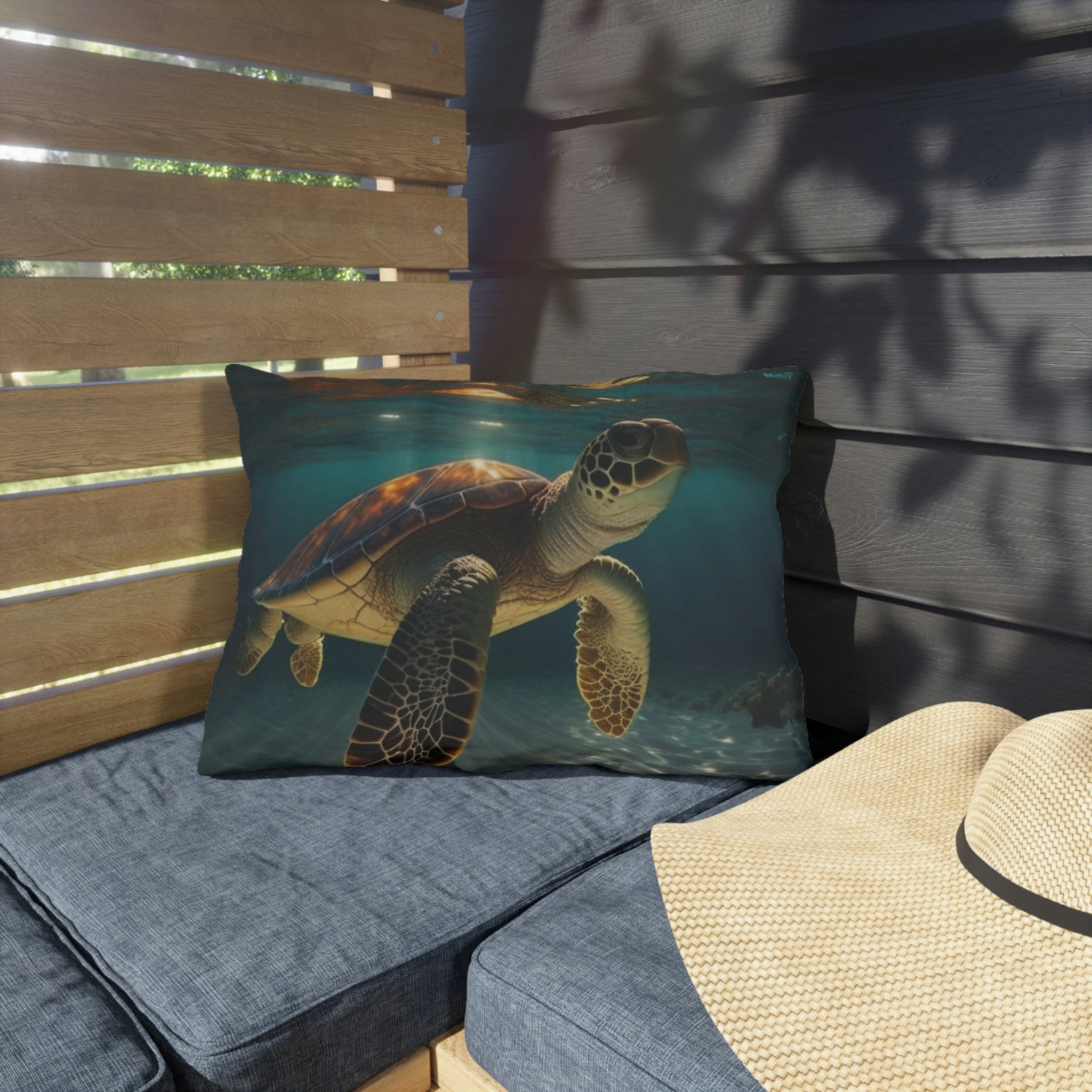 Sea Turtle Outdoor Pillows Sea Turtle Lover Sea Turtle Fan Etsy