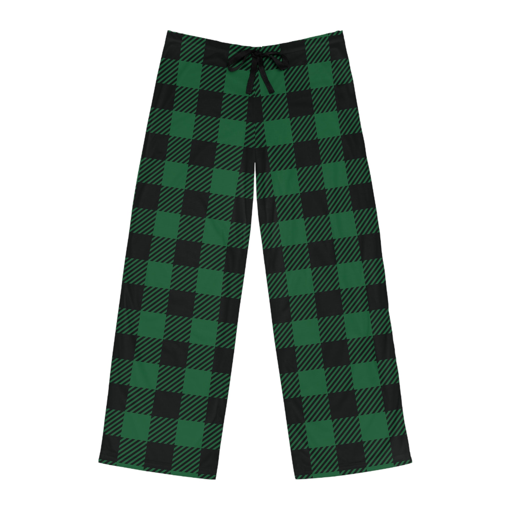 Green and Black Plaid Men s Pajama Pants Holiday Plaid PJ Pants for Him Gift for Dad Etsy UK