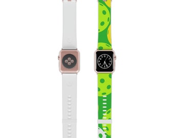 Pickleball Watch Band voor Apple Watch Band, cadeau voor haar cadeau voor moeder, Pickleball-thema