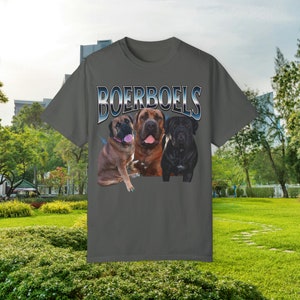 Peraonalized Pet Bootleg Style T-shirt, Pet Collage Tee, Custom Pet Tee image 7