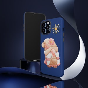 Gnome telefoonhoesje, iPhone 15 telefoonhoesje, Samsung S24 ULTRA hoesje, cadeau voor haar afbeelding 9