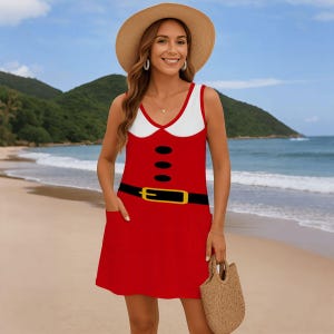 Santa Dress Women - Etsy Santa Dress Women - Etsy
