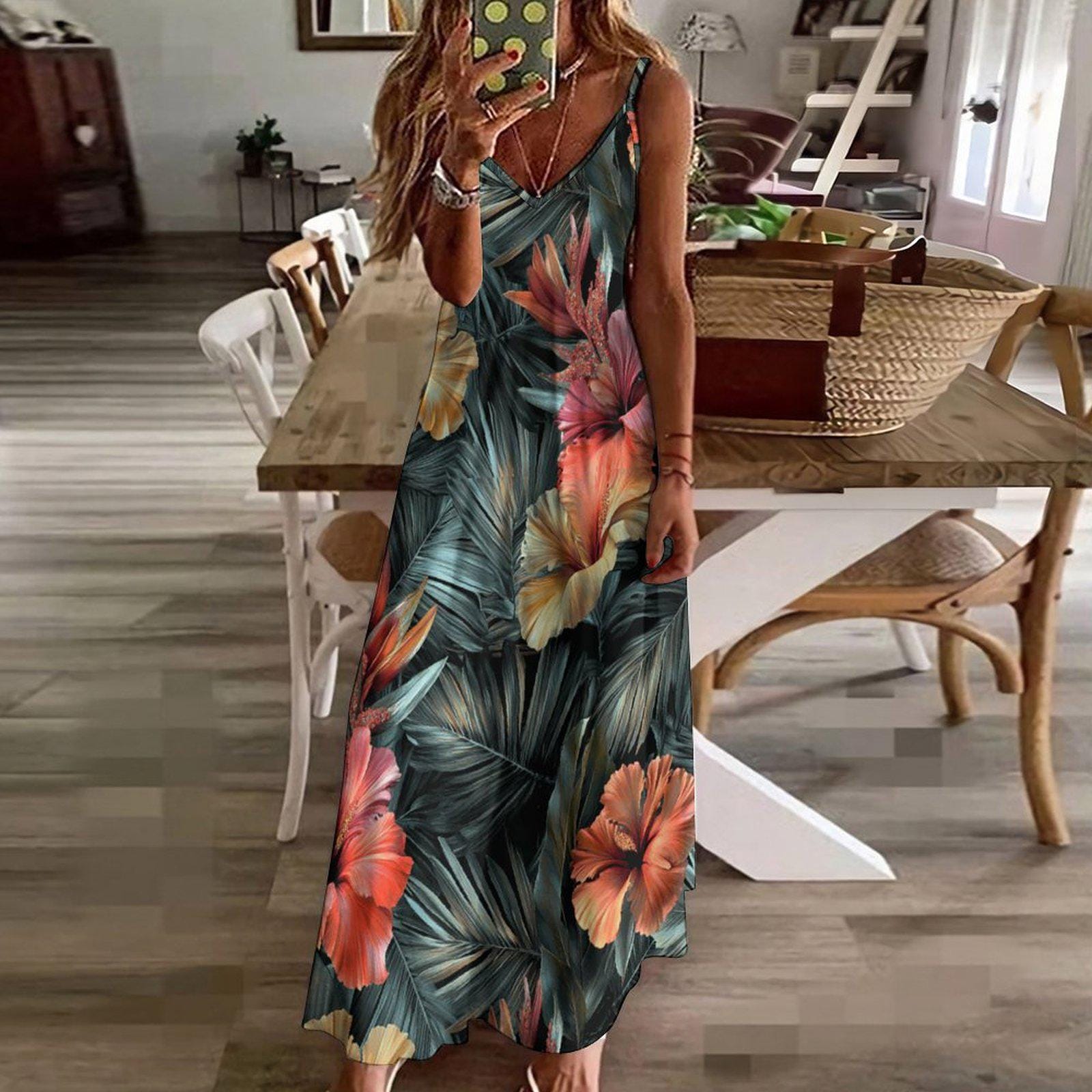 fitted lace wedding dress Mean What You Seychelles Green Tropical Maxi Dress – Shop the Mint main image 0