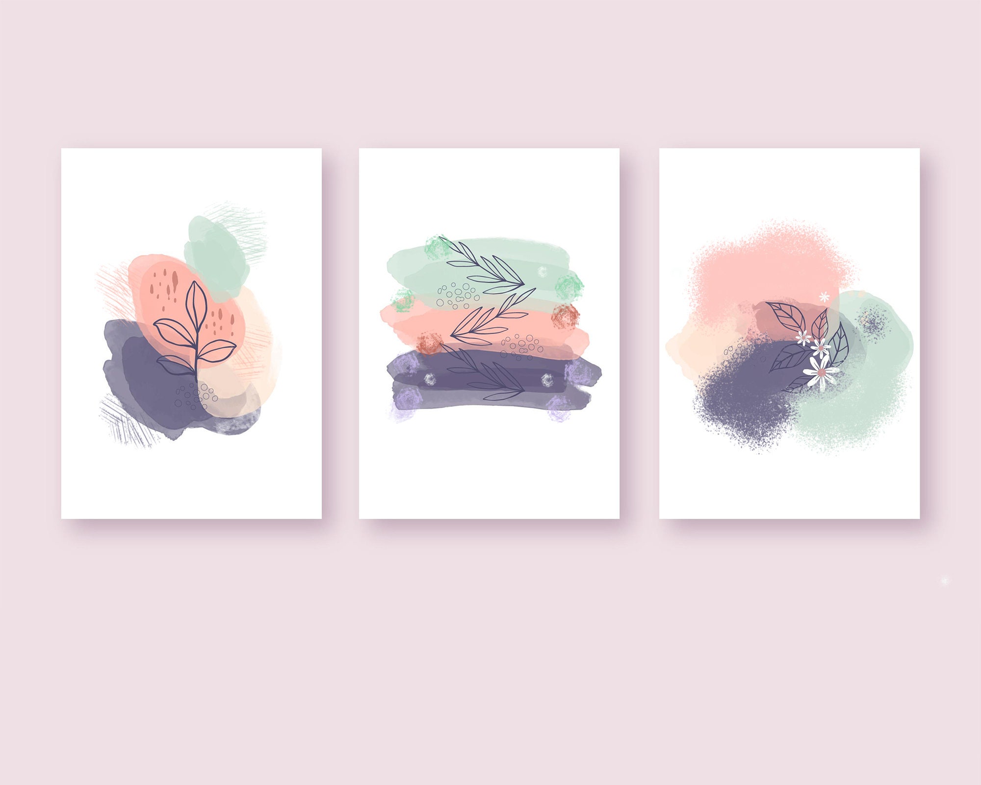 25 Pastel Brushes, Brushes, Pastel Brushes, Digital