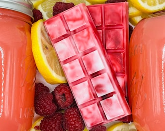 La cera de limonada rosa se derrite