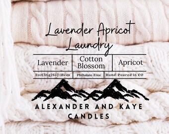 Soy Wax Melts- Lavender Apricot Laundry