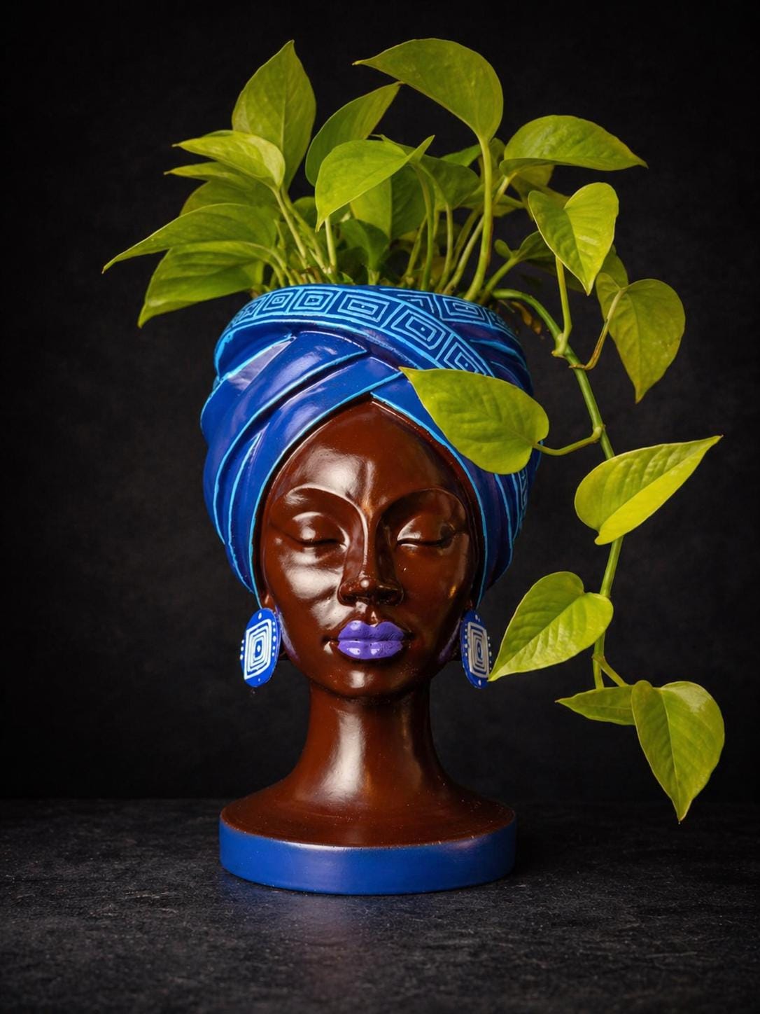 African Lady Vases - Etsy