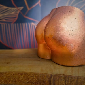 Glam Bum Planter - Curvy Butt Plant Pot - Unique Home Decor - Stone Sculpture Flower Pot - Female Body Statue - Gardener Gift Her
