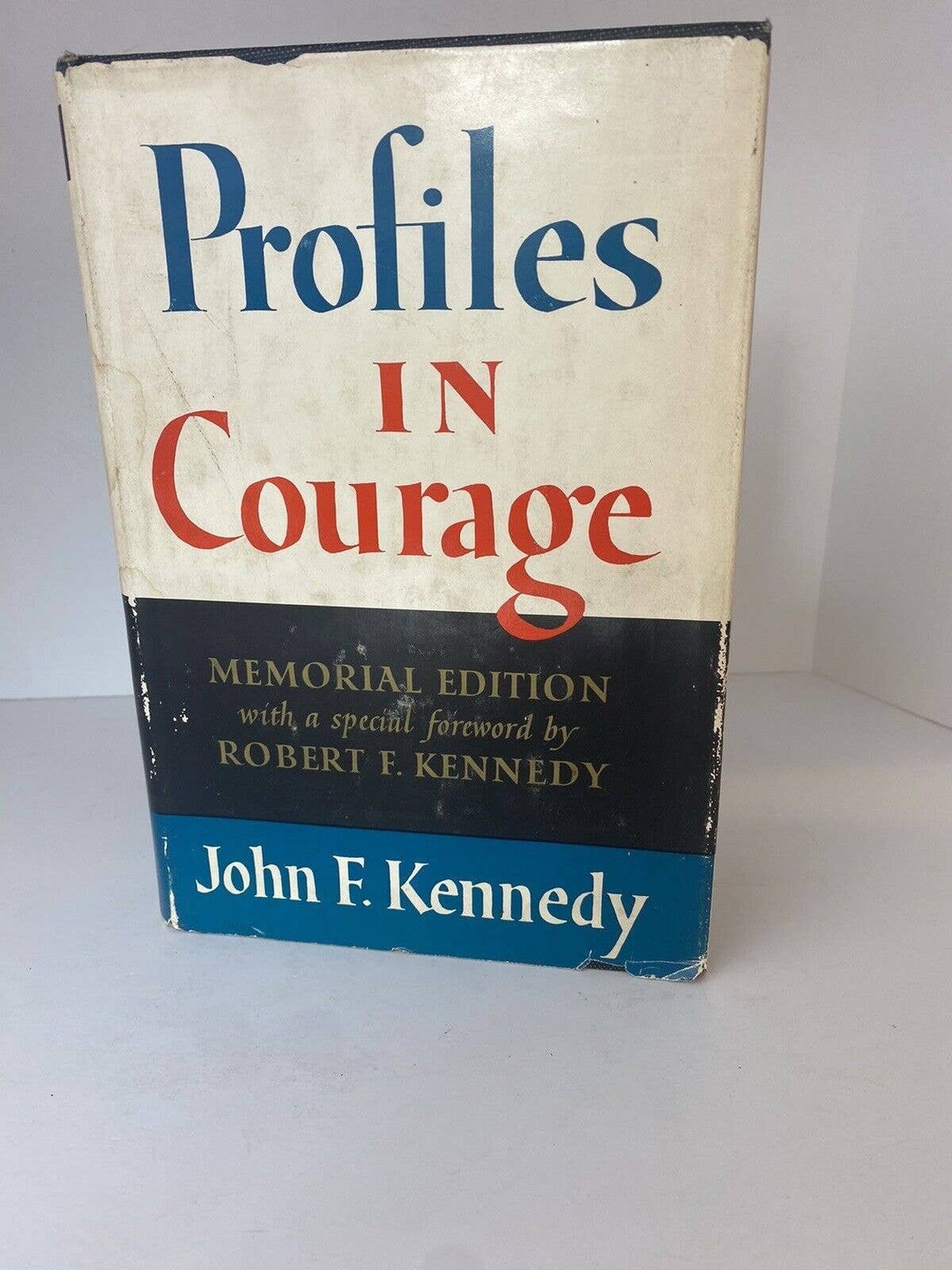Profiles in Courage by John F Kennedy Memorial Edition RFK 1964 HC DJ