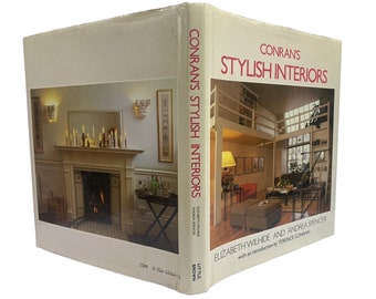 1986 Conran&#39;s Stylish Interiors First U.S. Edition HB & DJ