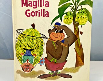 1964 Magilla Gorilla Hanna-Barbera Carl Memling Big Golden Book Mel Crawford HB