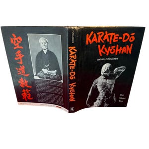 Karate-Do Kyohan The Master Text SIGNED (Ohshima) 1983 11th Printing Funakoshi