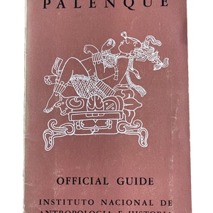 Guía Oficial VTG Palenque por Alberto Ruz 1960 - MAPAS