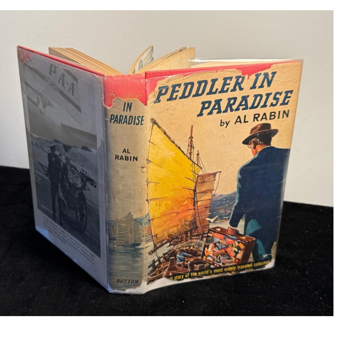 Peddler in Paradise by Al Rabin 1956 *SIGNED HB DJ 1st Ed - Etsy