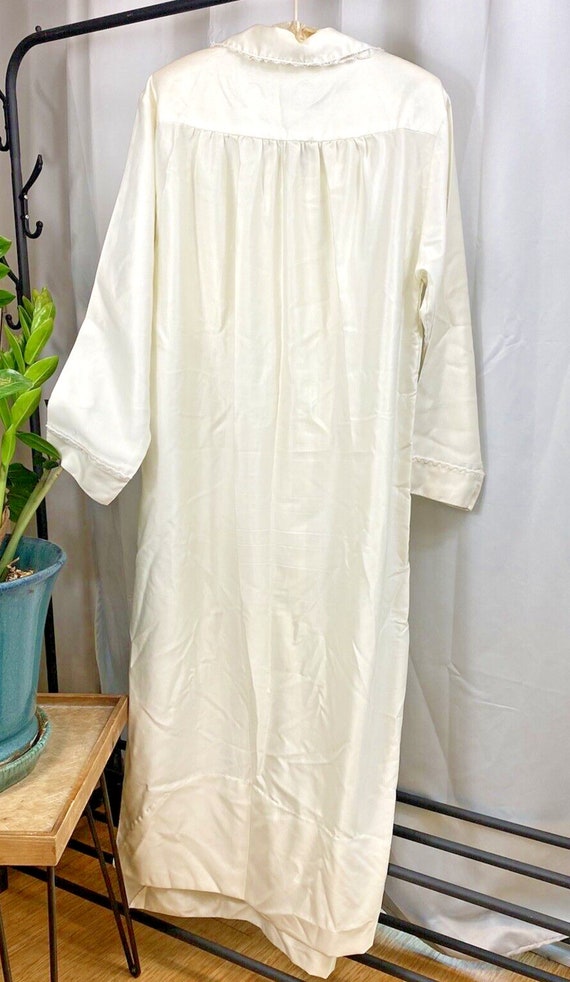 VTG Christian Dior Sleepwear Dress Cotton Blend M… - image 4