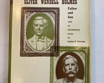 The Wit and Wisdom of Oliver Wendell Holmes Father and Son VTG 1953 Beacon Press