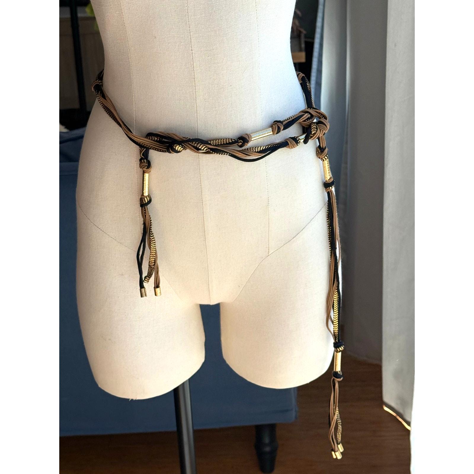 Metallic Rope Belt - Etsy display picture 2