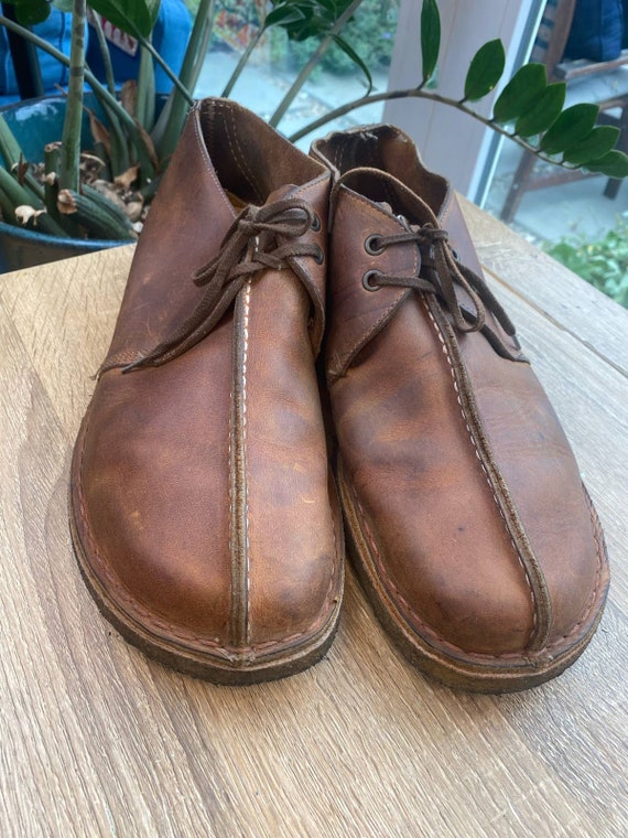 VTG Made in England 29606D Clarks Desert Trek High Beeswax - Etsy