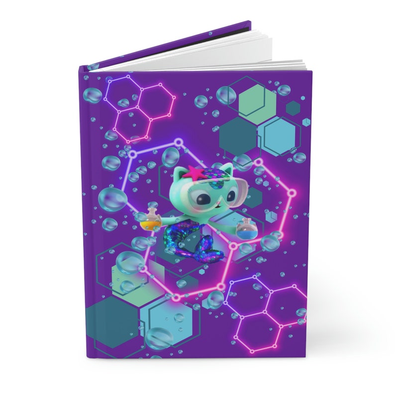 Gabby's Dollhouse Mercat Spa Science Hardcover Journal Etsy Australia