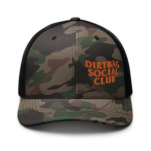 Premium Camouflage Hunter&#39;s Hat - Outdoor Enthusiast Gear by Dirtbag Social Club