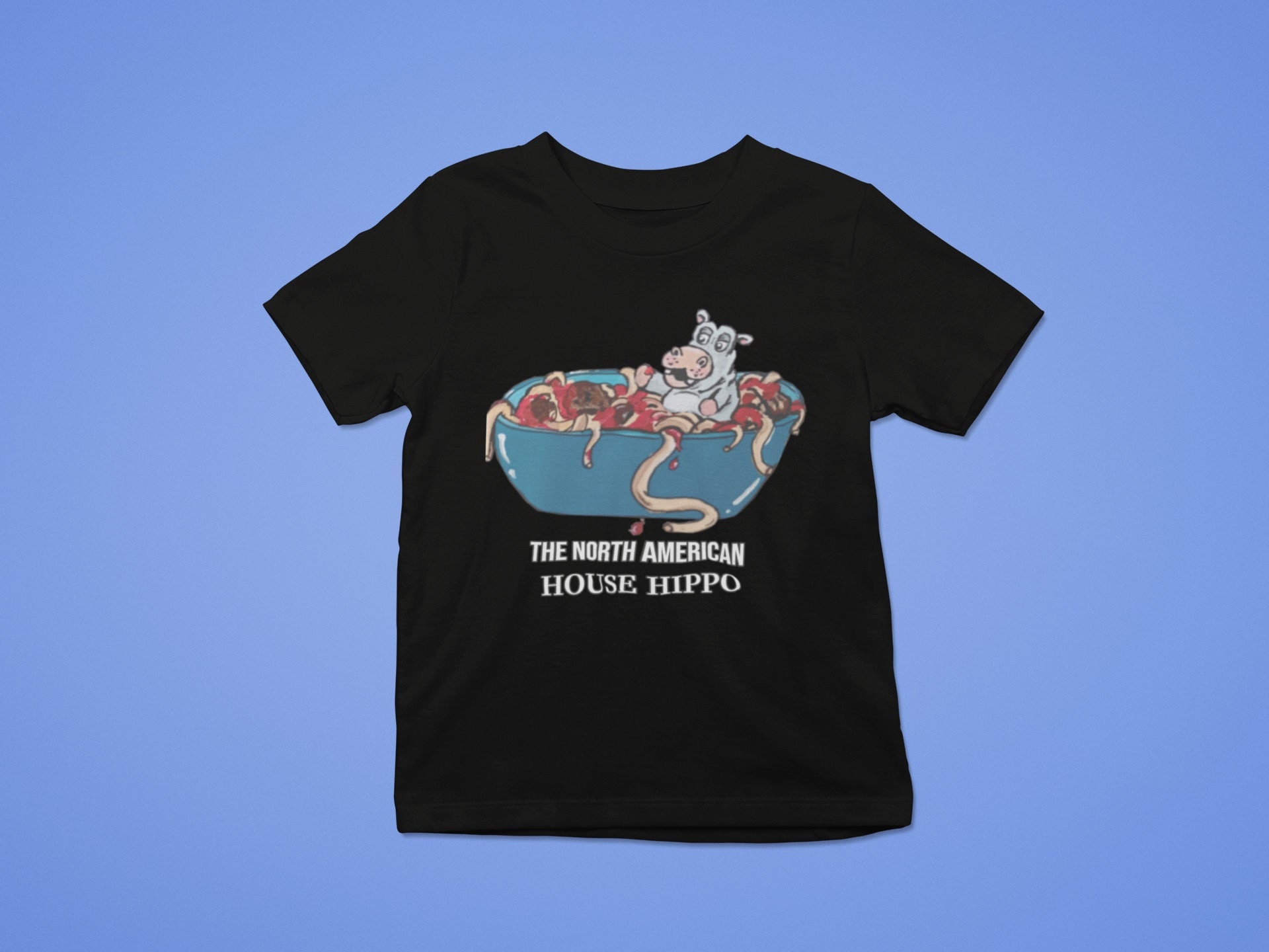 North american hotsell house hippo shirt