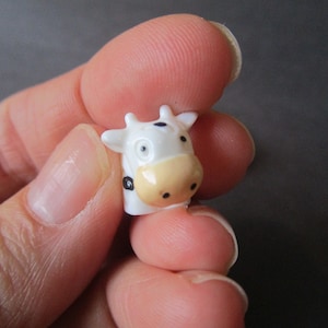Cute Little Cow Magnets, Animal Magnets, 10 pcs, Strong Magnets, Quirky Gift, Farm Animal Magnet, Barn Animal Magnet