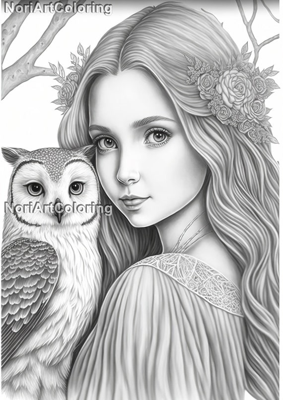Adult Coloring Books for Anxiety and Depression: 300 Beautiful  Stained-glass Owl Portrait Coloring Pages: Find Comfort in 300 Beautiful  Stained-Glass Owl Portrait Coloring Pages by Fluffy Wolf Publishing