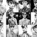 42 Audrey Hepburn Color Clipart &amp; Grayscale Coloring Pages Set 3 ...