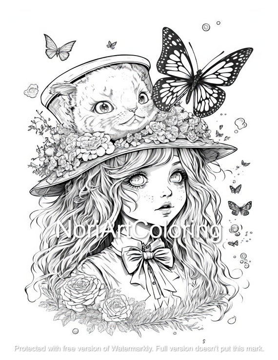 Cheshire Cat Coloring Pages K Worksheets Cat Coloring Page | My XXX Hot