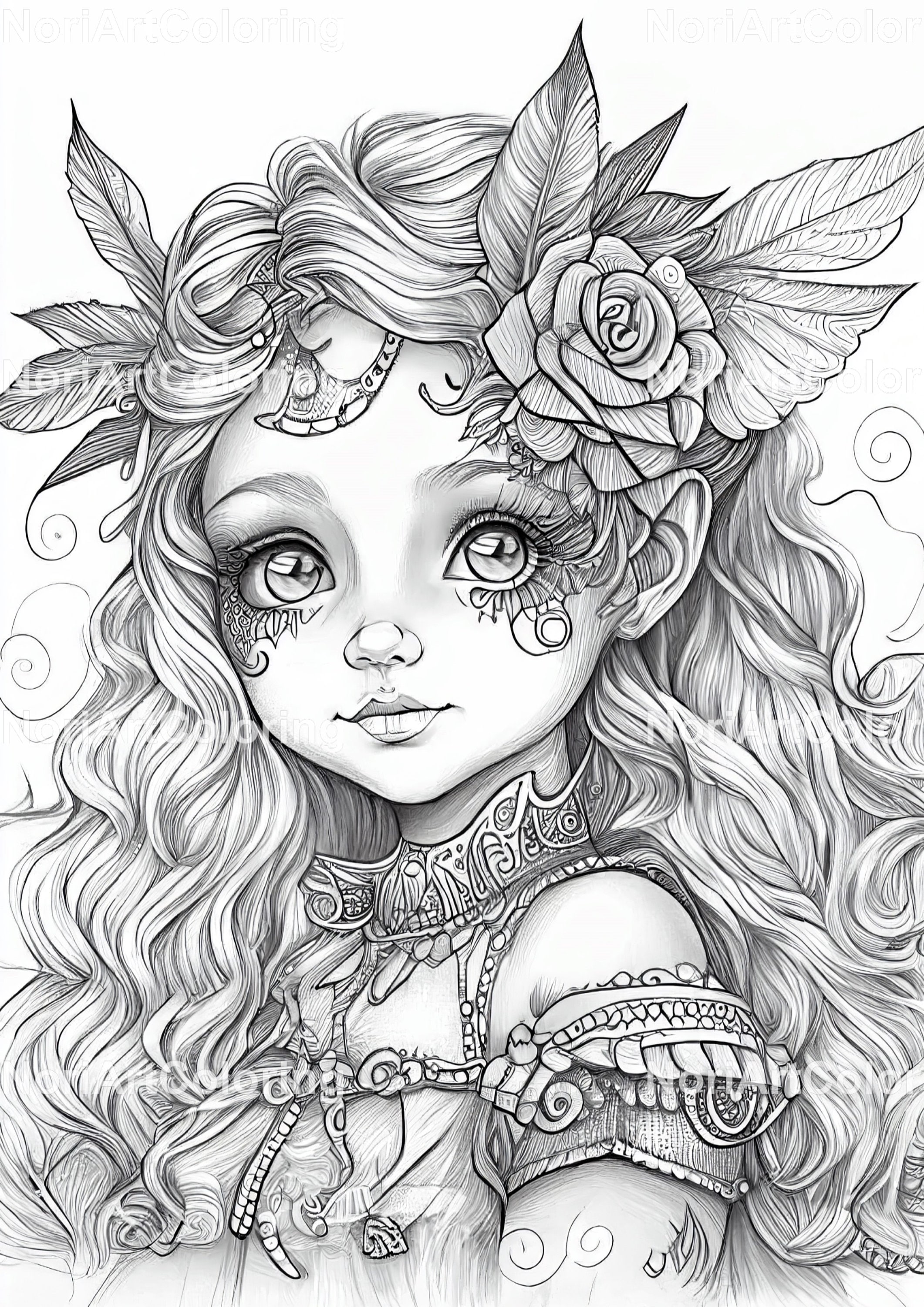 98 Kawaii Coloring Pages (Free PDF Printables)