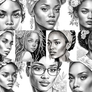10 Adult Woman Coloring Pages with Beautiful Designs to Unwind and De-Stress
