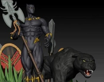 Black Panther - STL Digital File