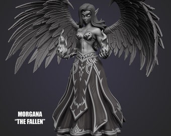 League of Legends Morgana - STL Digital File
