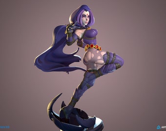 Raven Main - STL Digital File