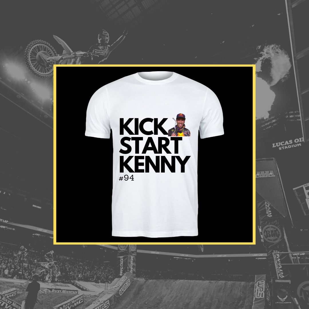 Ken Roczen kickstart Kenny Tshirt Supercross and Motocross Etsy