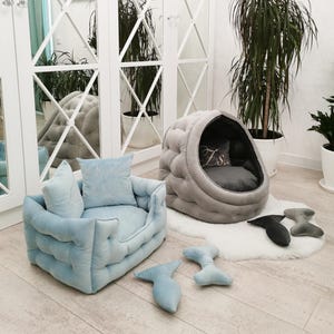 Dog mom gift, Premium bed for large and small dogs and cats, Cat house, Custom dog bed, Dog sofa, Pet bed, Luxury pet bed, Gift foe cat