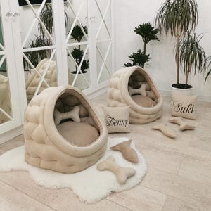 Premium pet house, Dog bed,  Velvet dog bed, Custom dog bed, Dog sofa, Pet bed, Luxury dog bed, Cat house, Washable cat bed, gift for cat