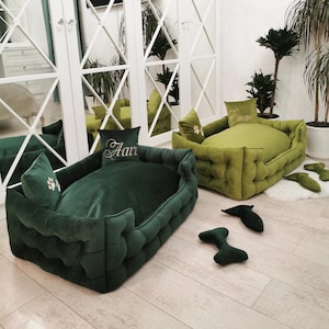 Indestructible sofa for large dogs with personalization,Premium Cat and Dog Bed|Large dog bed, Extra large dog bed,Custom dog bed