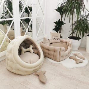 Premium Dog bed for large and small dogs and cats, Cat house, Custom dog bed, Dog sofa, Pet bed, Luxury pet bed, Dog mom gift, Gift foe cat
