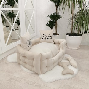 Cozy Orthopedic Dog Bed|Washable Dog Bed|Premium Cat Dog Bed|Large dog bed, Extra large dog bed,Custom dog bed, Dog sofa, Pet bed