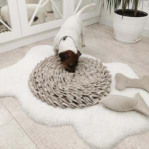 Chewproof snuffle mat for dogs, dog gift, slow feeder for dogs, dog toy, new puppy gift, dom mom gift