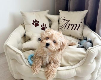 Dog bed, Large dog bed, Extra large dog bed, Velvet dog bed, Custom dog bed, Dog sofa, Pet bed, Luxury dog bed,