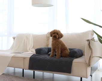 Luxury Couch Dog Bed | Stylish Furniture-Protection Pet Bed | Perfect for Small & Large Breeds | Ideal Gift for Pet's Lovers